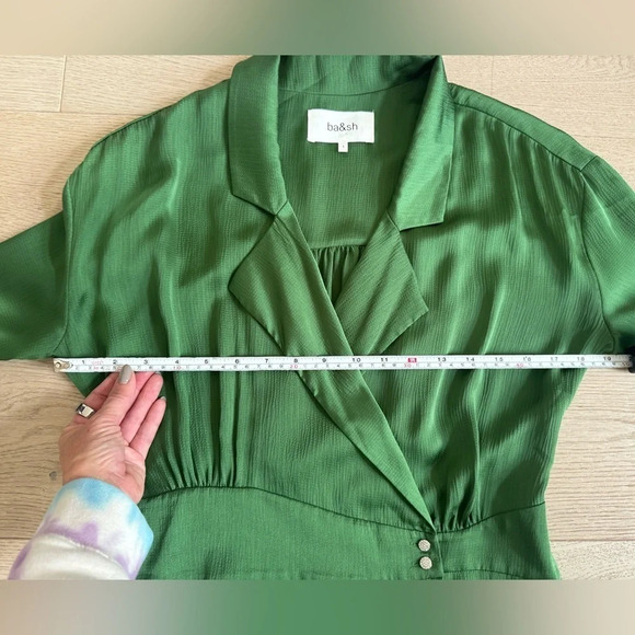 ba&sh
Falla Faux Wrap Mini Dress
Size 1 (ba&sh sizing) small - Picture 11 of 13